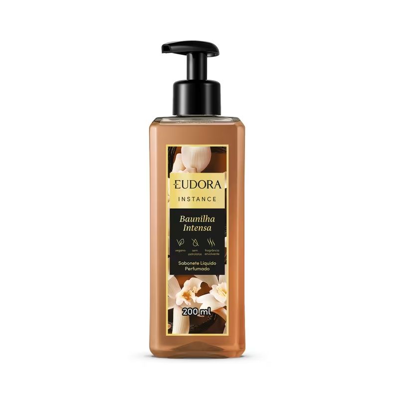 SABONETE L�QUIDO PERFUMADO INSTANCE BAUNILHA INTENSA 200ML